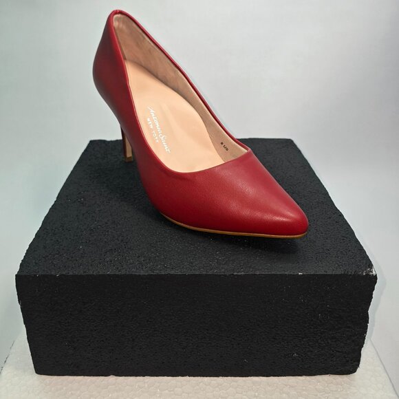 Antonia Saint NY Victoria 3" High Heels for Women-Haute Red - Size 8B. Pre-owned - Picture 2 of 6